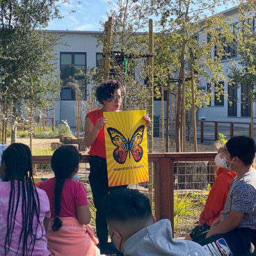 Favianna at Markham Elementary school